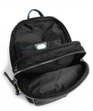 PIQUADRO RYAN Mochila para port&aacute;til de 15,6", en tejido reciclado negro - Mochilas para port&aacute;til - 4