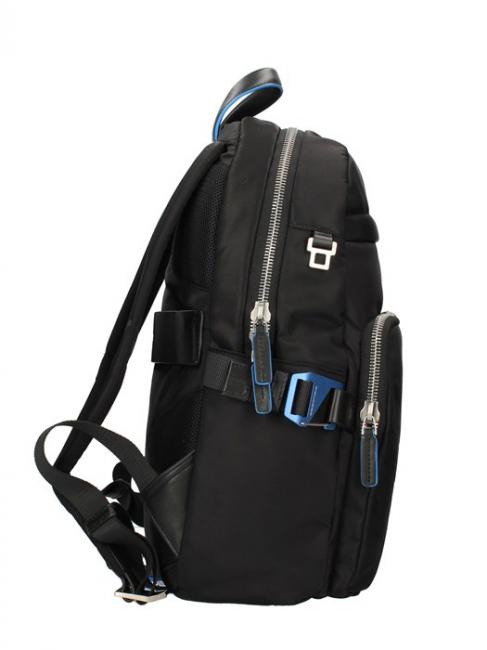 PQ-RY Mochila en tela reciclada, soporte para PC de 14 " negro - Mochilas para port&aacute;til