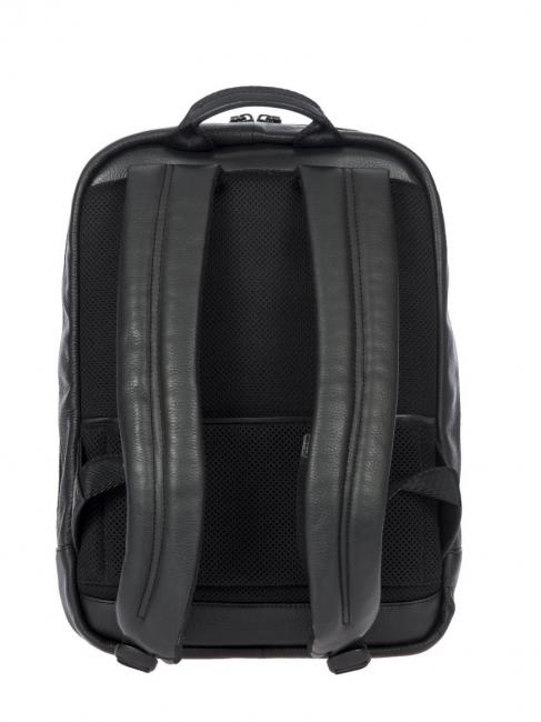 TORINO Mochila para port&aacute;til de 13", en piel negro - Mochilas para port&aacute;til