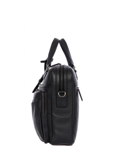 TORINO Maletín para portátil de 15", en piel negro - Maletines de Trabajo