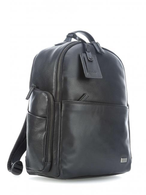 TORINO Mochila para portátil de 15", en piel negro - Mochilas para portátil