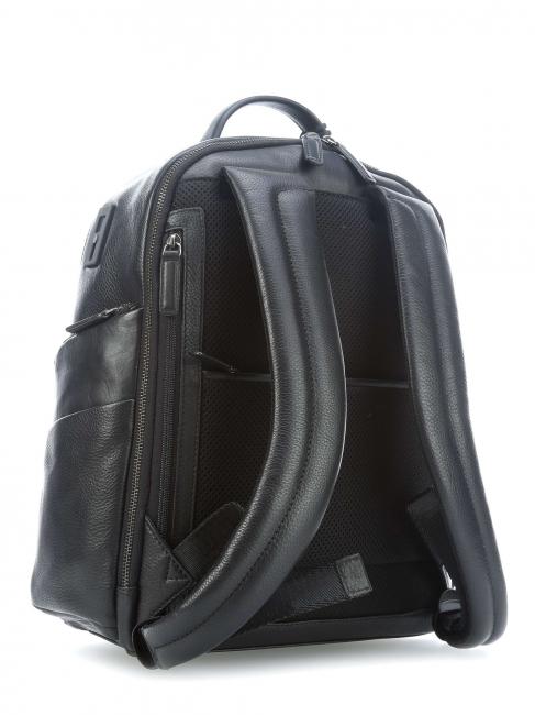 TORINO Mochila para portátil de 15", en piel negro - Mochilas para portátil
