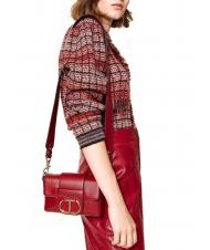 TWINSET Borsa a tracolla mini con patta  cereza - Bolsos Mujer - 5