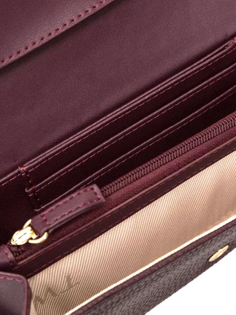 Portafoglio grande con patta  frambuesa oscura - Carteras Mujer