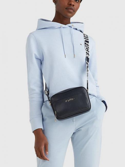 ICONIC TOMMY  Bolsa de c&aacute;mara con correa para el hombro desierto - Bolsos Mujer