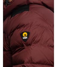 CIESSE STEVENSON Plum&iacute;fero acolchado con capucha chocolate de diciembre - Chaquetas de plumas para hombre - 4