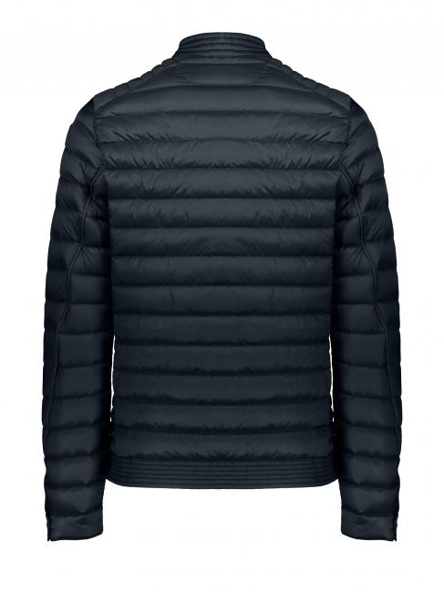 JEDO Plum&iacute;fero corto con cremallera azul marino oscuro - Chaquetas de plumas para hombre