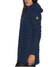 CIESSE ANNAMARIE Plum&iacute;fero largo con capucha ligre azul - Chaquetas de plumas de mujer - 4