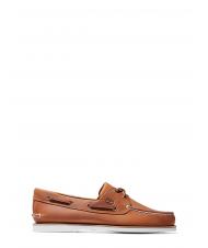 TIMBERLAND Classic Boat 2 Eye N&aacute;uticos de piel aficionado al albaricoque - Zapatos Hombre - 2