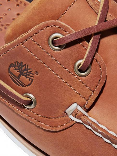 Classic Boat 2 Eye N&aacute;uticos de piel aficionado al albaricoque - Zapatos Hombre