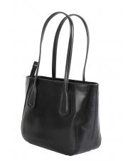 THE BRIDGE MADDALENA Bolso shopper de hombro, en piel Oro negro - Bolsos Mujer - 3