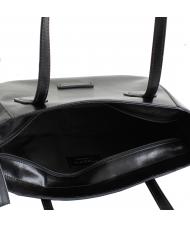 THE BRIDGE MADDALENA Bolso shopper de hombro, en piel Oro negro - Bolsos Mujer - 4