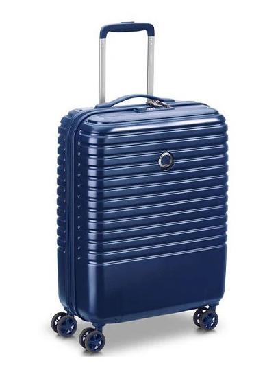 CAMPIONARIO - CAUMARTIN PLUS  Carro para equipaje de mano 4 ruedas dobles azul claro - Equipaje de mano