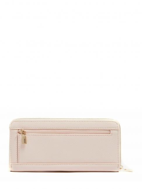 LAUREL Cartera con cremallera alrededor rosa claro - Carteras Mujer