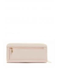 GUESS LAUREL Cartera con cremallera alrededor rosa claro - Carteras Mujer - 3