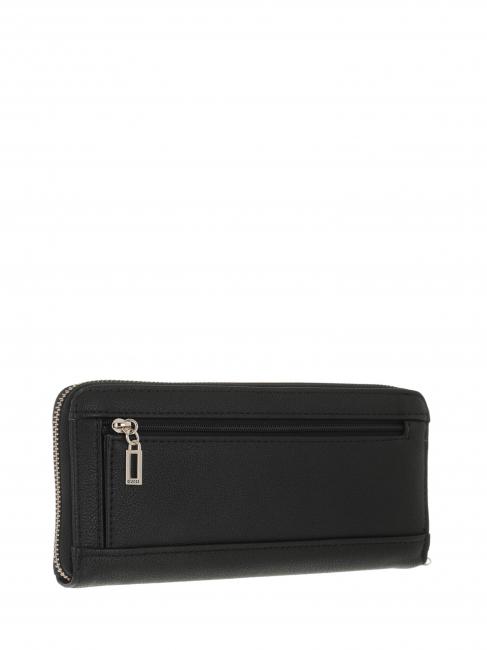 LAUREL Cartera con cremallera alrededor NEGRO - Carteras Mujer