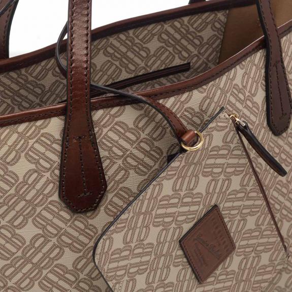 ANNA Bolso shopper de hombro arena abb oro - Bolsos Mujer