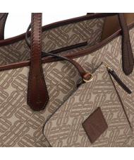 THE BRIDGE ANNA Bolso shopper de hombro arena abb oro - Bolsos Mujer - 4