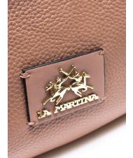 LA MARTINA HERITAGE  Bolso bandolera de piel rosa - Bolsos Mujer - 3