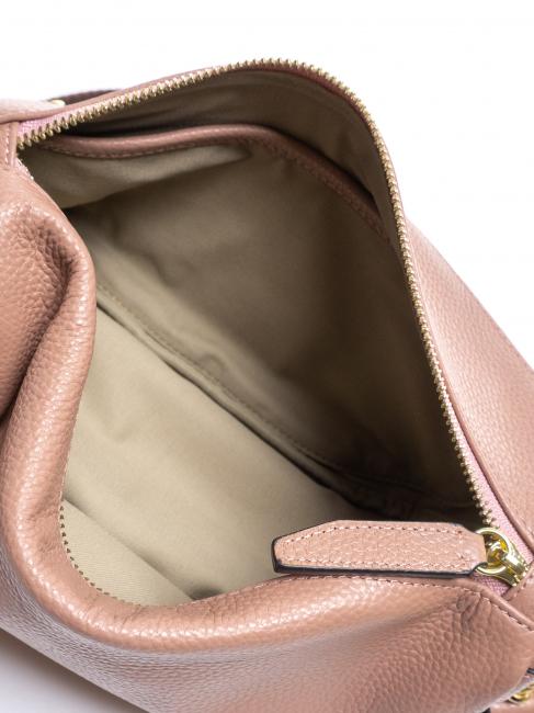 HERITAGE  Bolso bandolera de piel rosa - Bolsos Mujer