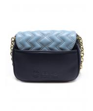 LA MARTINA BRIANA Minibolso acolchado con bandolera azul claro - Bolsos Mujer - 4