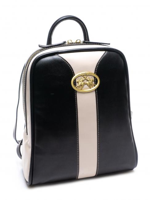 BETHEL Mochila de cuero negro - Bolsos Mujer