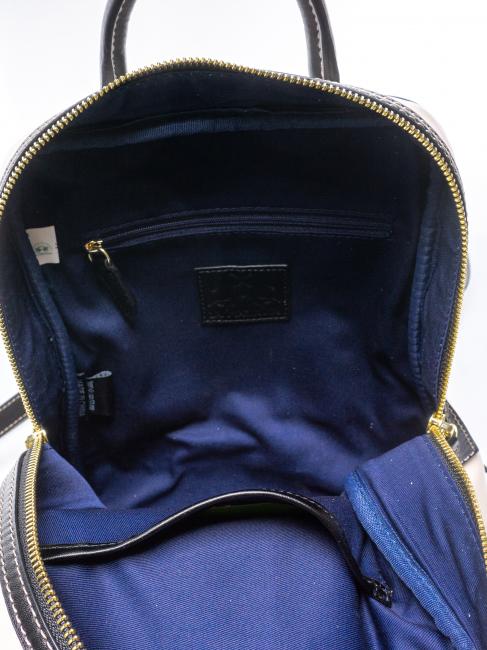 BETHEL Mochila de cuero negro - Bolsos Mujer