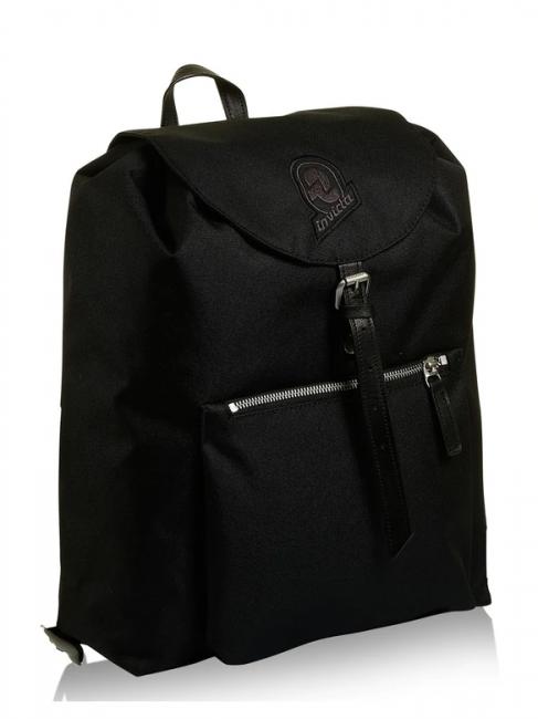 ALPINO SOLID RECYCLED Mochila de poli&eacute;ster reciclado negro - Mochilas Escuela & Tiempo Libre