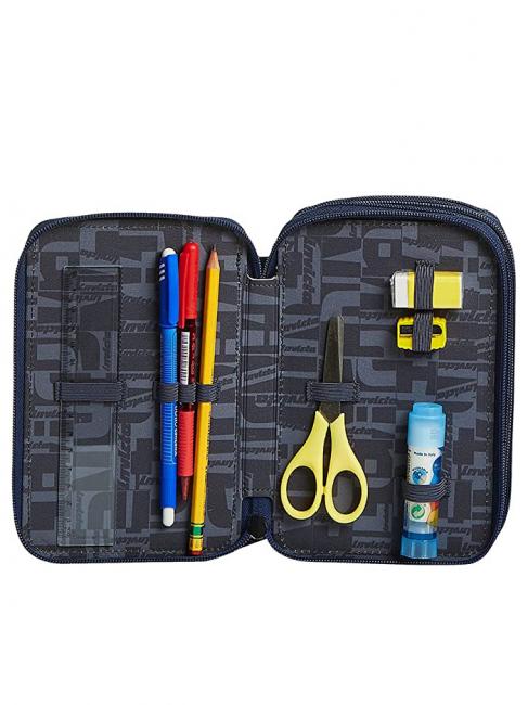 Astuccio 3 zip Kit con todo para la escuela! cuadr&iacute;cula de sombras - Estuches y Accesorios