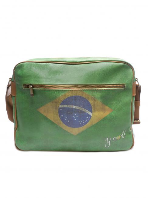 FLAG VINTAGE Bolso bandolera mediano BRASIL - Bolsos Mujer