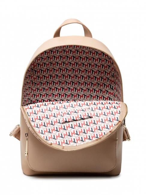ICONIC TOMMY  Mochila beige - Bolsos Mujer