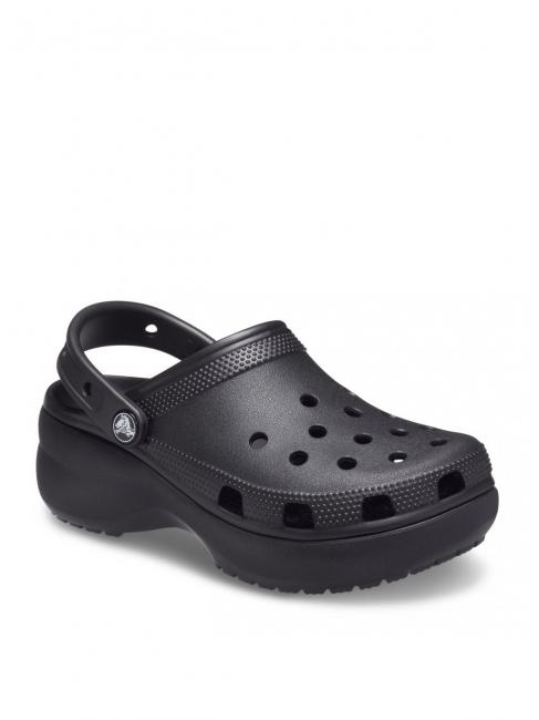 CLASSIC PLATFORM CLOG W Sandalia zueco negro - Zapatos Mujer
