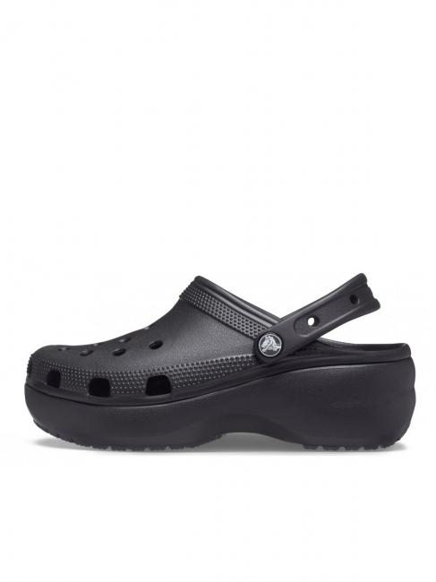 CLASSIC PLATFORM CLOG W Sandalia zueco negro - Zapatos Mujer
