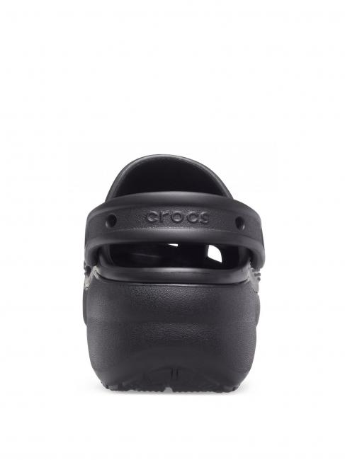 CLASSIC PLATFORM CLOG W Sandalia zueco negro - Zapatos Mujer