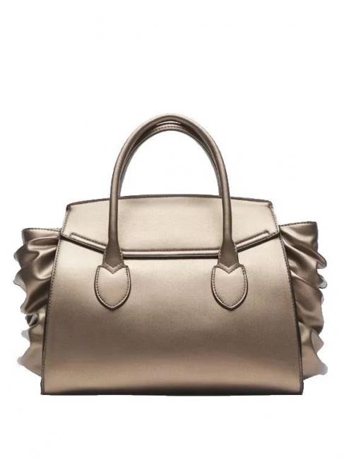 LIKO M Bolso con bandolera bronce - Bolsos Mujer
