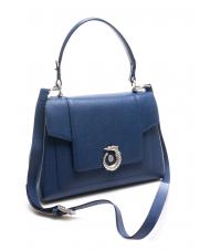TRUSSARDI Borsa a cartelletta con tracolla  blu gran inv - Bolsos Mujer - 2