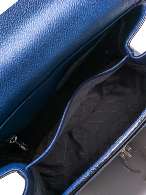 Borsa a cartelletta con tracolla  blu gran inv - Bolsos Mujer