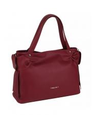 TOSCA BLU SOTTOBOSCO Bolso bandolera en piel con bandolera rojo oscuro - Bolsos Mujer - 2