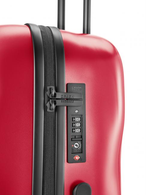 ICON carro de tama&ntilde;o mediano rojo - Trolley R&iacute;gidos