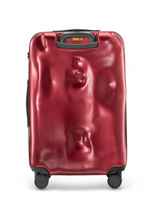 ICON carro de tama&ntilde;o mediano rojo met&aacute;lico - Trolley R&iacute;gidos
