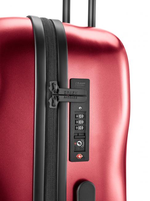 ICON carro de tama&ntilde;o mediano rojo met&aacute;lico - Trolley R&iacute;gidos