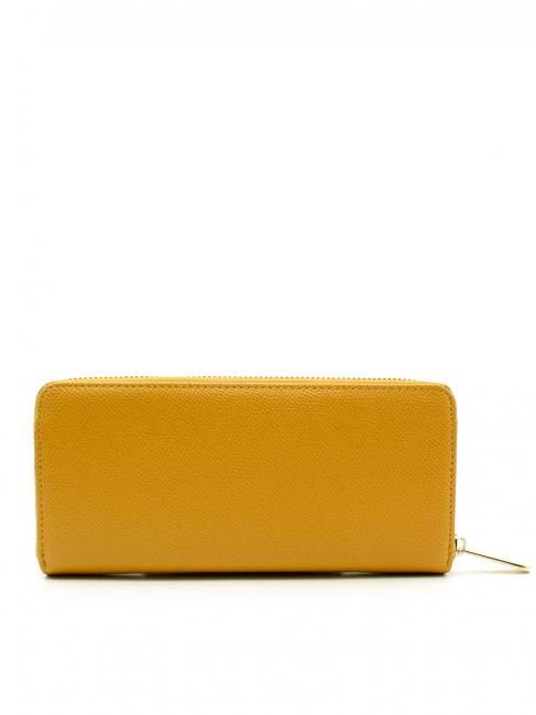 AGATA Cartera grande con cremallera amarillo - Carteras Mujer