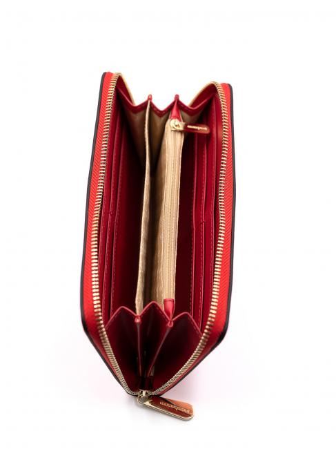 MOLLY Cartera grande con cremallera rojo - Carteras Mujer