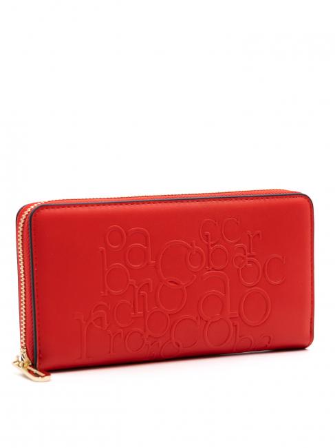 MOLLY Cartera grande con cremallera rojo - Carteras Mujer