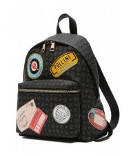POLLINI HERITAGE PATCH Mochila negro - Bolsos Mujer - 2