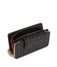 POLLINI HERITAGE CLASSIC Clutch con bandolera laca negra - Bolsos Mujer - 5