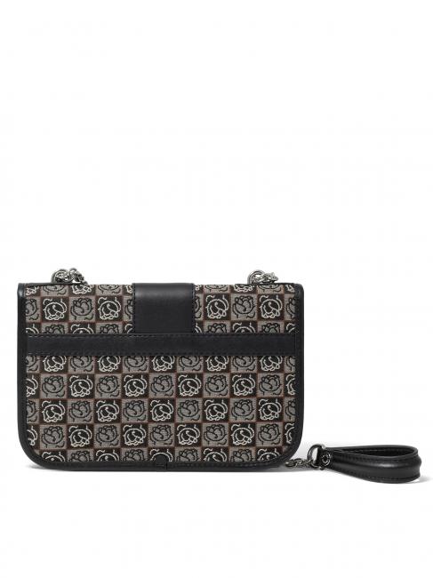 MONOGRAM Minibolso de hombro en tejido jacquard NEGRO / MULTI - Bolsos Mujer