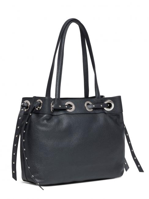 MARGOT Bolso bandolera en piel negro - Bolsos Mujer
