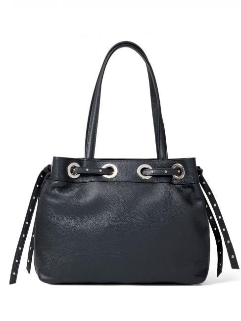 MARGOT Bolso bandolera en piel negro - Bolsos Mujer