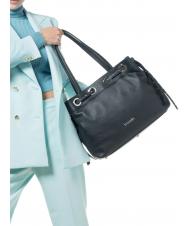 BRACCIALINI MARGOT Bolso bandolera en piel negro - Bolsos Mujer - 4